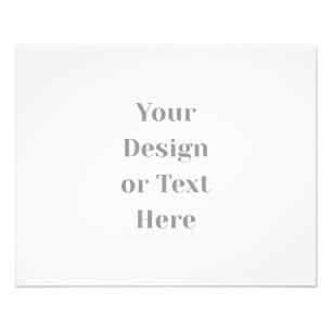 Customizable Your Design or Text Here Personalized Photo Print