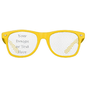 Customizable Your Design or Text Here Personalized Retro Sunglasses