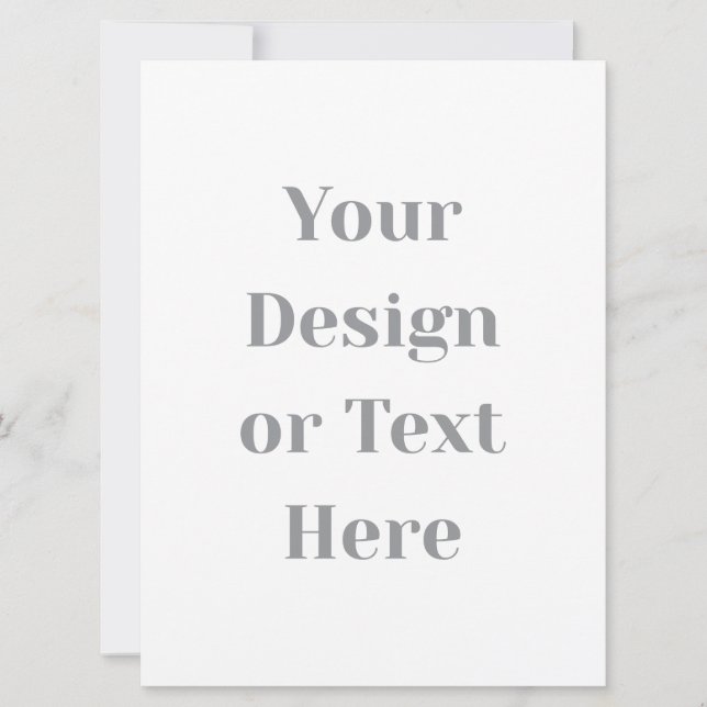 Customizable Your Design or Text Here Personalized Save The Date (Front)