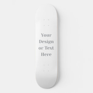 Customizable Your Design or Text Here Personalized Skateboard