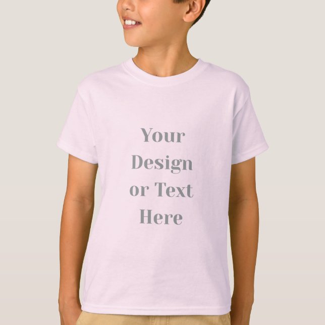 Customizable Your Design or Text Here Personalized T-Shirt (Front)