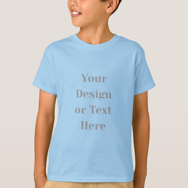 Customizable Your Design or Text Here Personalized T-Shirt (Front)