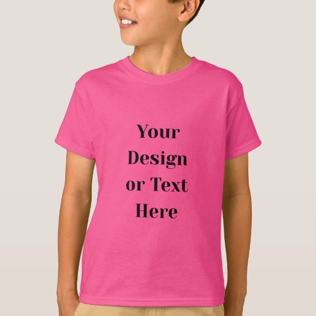 Customizable Your Design or Text Here Personalized T-Shirt (Front)