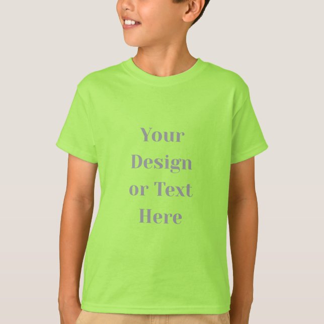 Customizable Your Design or Text Here Personalized T-Shirt (Front)