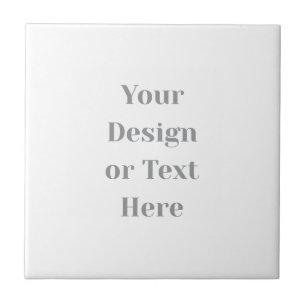Customizable Your Design or Text Here Personalized Tile