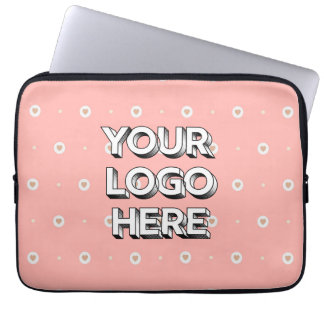Customizable Your Logo Here Laptop Sleeve