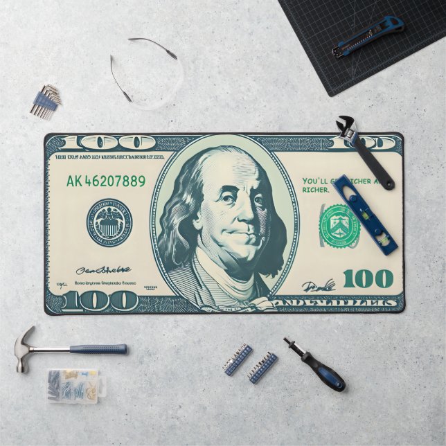 Customization and Art $100 Long Mouse Mat (Workstation)