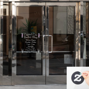 Customize Barber Shop Weekly Open Hours