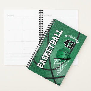 Customize Basketball - Green Planner