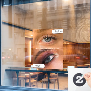 Customize Beauty Salon Before After Eyelash Makeup