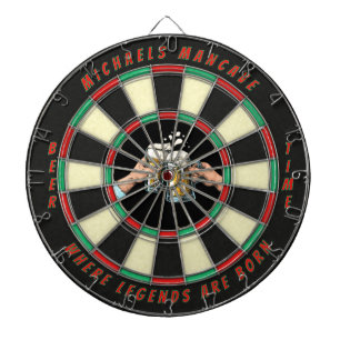 Customize Beer Themed Mancave Dartboard