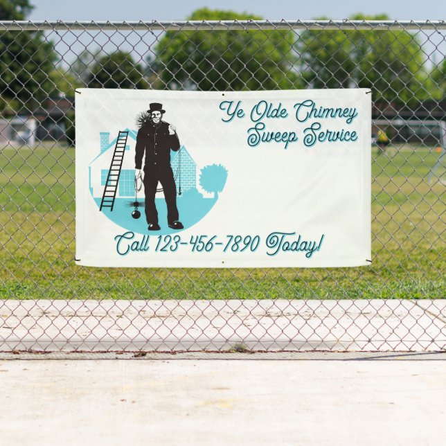 Customize Chimney Sweep Cleaning Service Banner (Insitu)