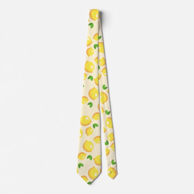 Customize Citron Pattern Tie (Front)