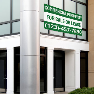 Customize Commercial Property For Sale Or Lease Banner