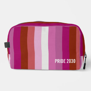 Customize Cosmetic / Toiletry Bag - Lesbian Pride