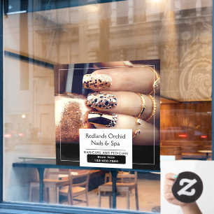 Customize Elegant Nail Salon Promotional