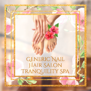 Customize Generic Nail Hair Salon Tranquility Spa