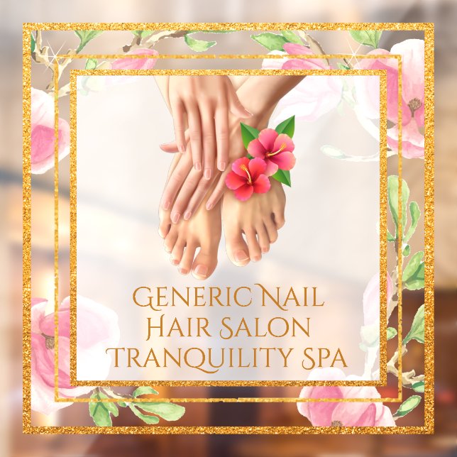 Customize Generic Nail Hair Salon Tranquility Spa  (Sheet 2)