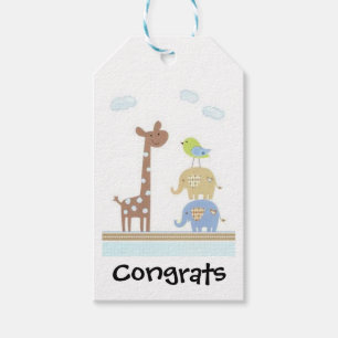 Customize Gift Tags - Congrats