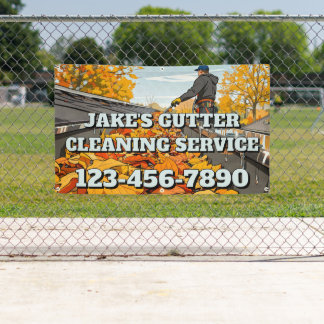 Customize Home Gutter Cleaning Business Promo Banner