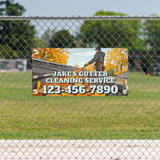 Customize Home Gutter Cleaning Business Promo Banner