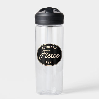 CUSTOMIZE IT! 20 oz Water Bottle, "Fierce... Bottle