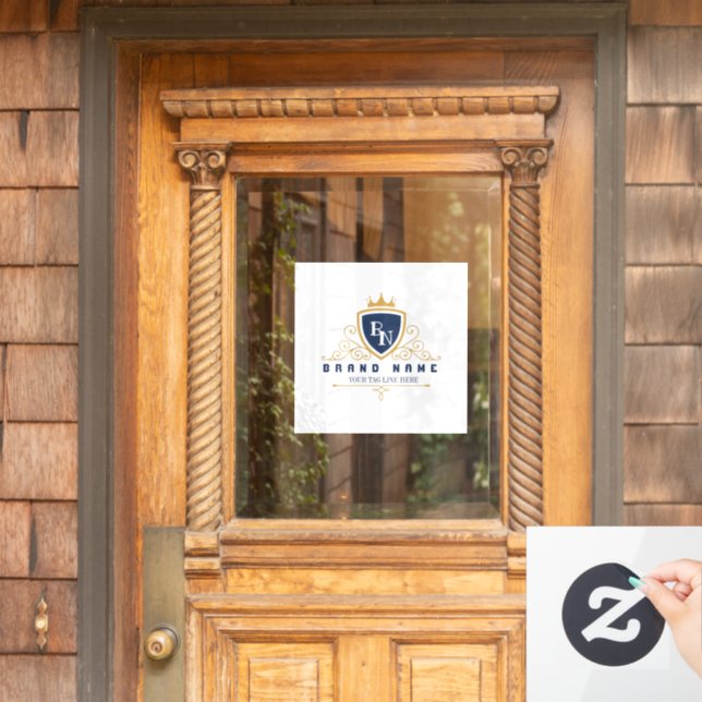 Customize Luxury hotel business or restaurant logo (Home Door)