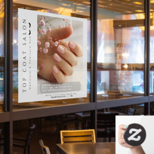 Customize Nails Pedicure And Eyelashes Promotional