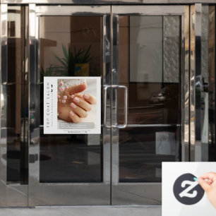 Customize Nails Pedicure And Eyelashes Promotional