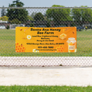 Customize Raw Honey For Sale Farm Business 2 Banner