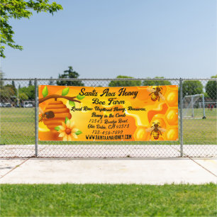 Customize Raw Honey For Sale Farm Business Banner