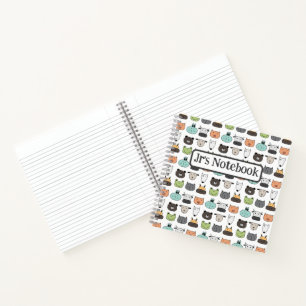 Customize Spiral Notebook - Animal Face