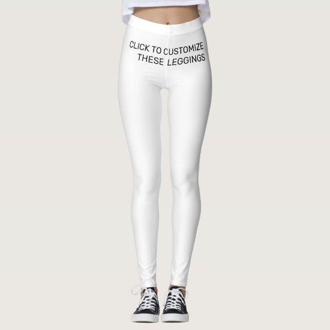 CUSTOMIZE THESE LEGGINGS (Front)