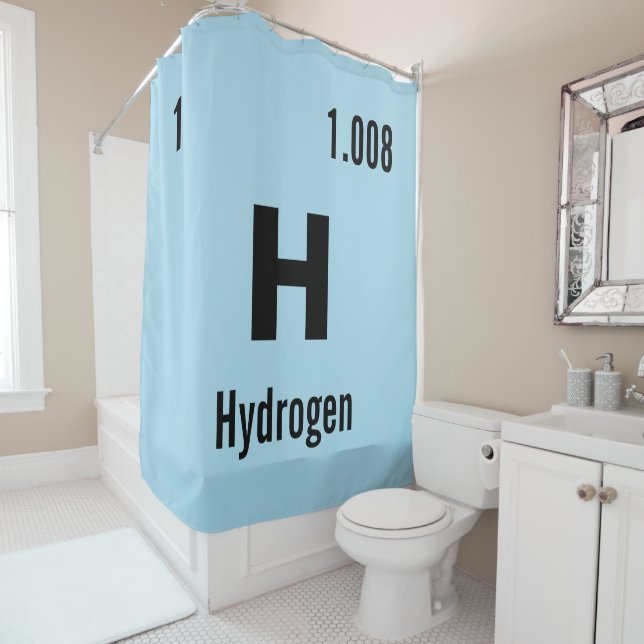 Customize this Chemistry Element Shower Curtain (In Situ)