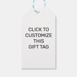 CUSTOMIZE THIS GIFT TAG
