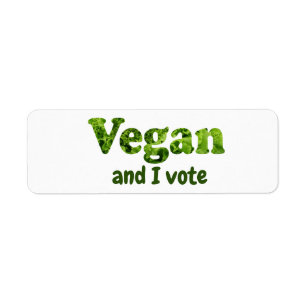 Customize Vegan Activist Voter