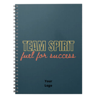 Customize with Logo Team Spirit Office Company Notebook