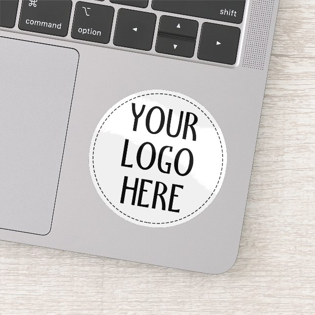 Customize Your Black White company logo (Detail)
