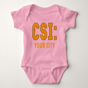 CUSTOMIZEABLE CSI Products Baby Bodysuit