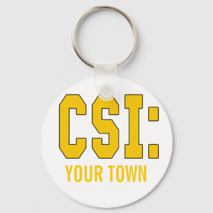 CUSTOMIZEABLE CSI Products Key Ring
