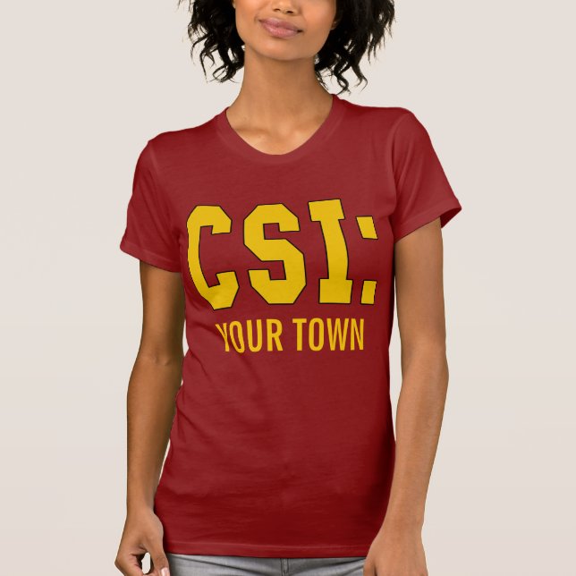 CUSTOMIZEABLE CSI Products T-Shirt (Front)