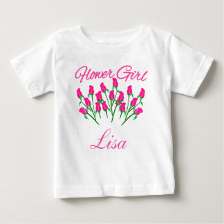 Customizeable Flower Girl Tshirt