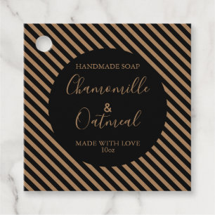 Customizeable Soap Label Pattern Modern