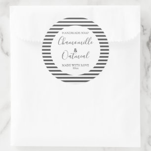 Customizeable Soap Label Pattern Modern
