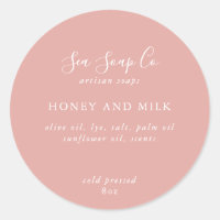 Customizeable Soap Stickers
