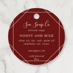 Customizeable Soap Tag