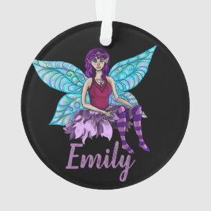 Customizeable Winged Pixie Ornament