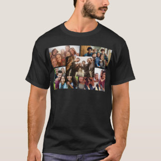 Customized 5 Photo Collage T-shirt Personalized