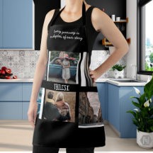 Customized aprons featuring YOUR PHOTOS