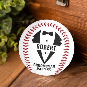 Customized Bachelor Party Best Man Groom Groomsmen Baseball